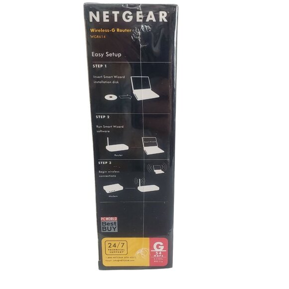 NetGear WGR614 Wireless-G Router New Sealed - Picture 4 of 5